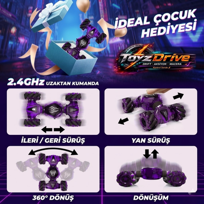ToyzDrive DriftX™ Kumandalı Drift Araba