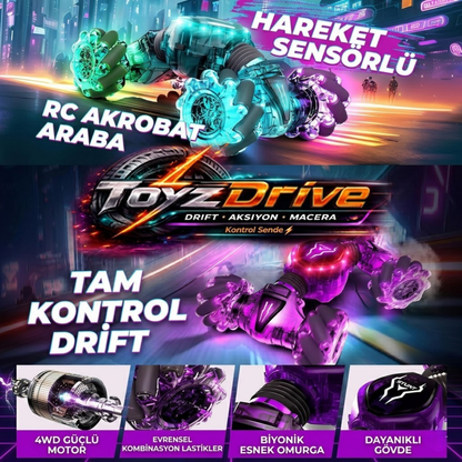 ToyzDrive DriftX™ Kumandalı Drift Araba