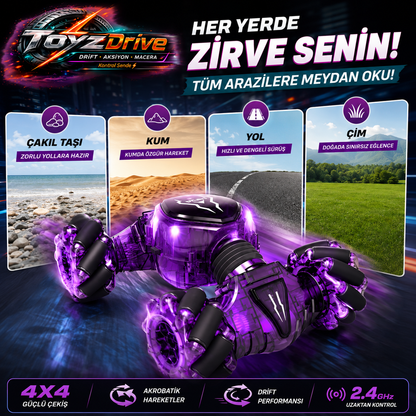 ToyzDrive DriftX™ Kumandalı Drift Araba